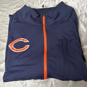 NFL Navy and Orange Long Sleeve Shirt